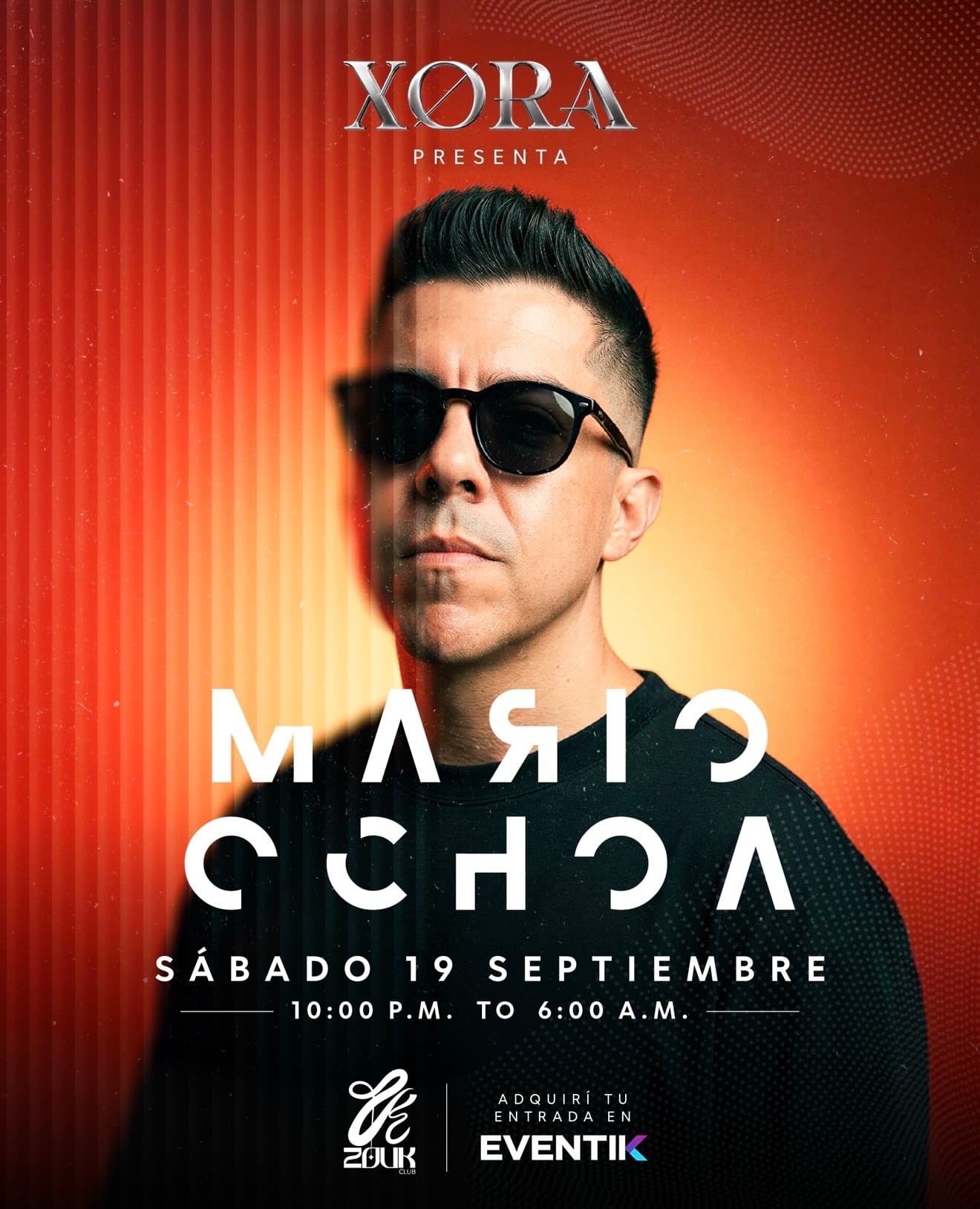 Flyer de MARIO OCHOA