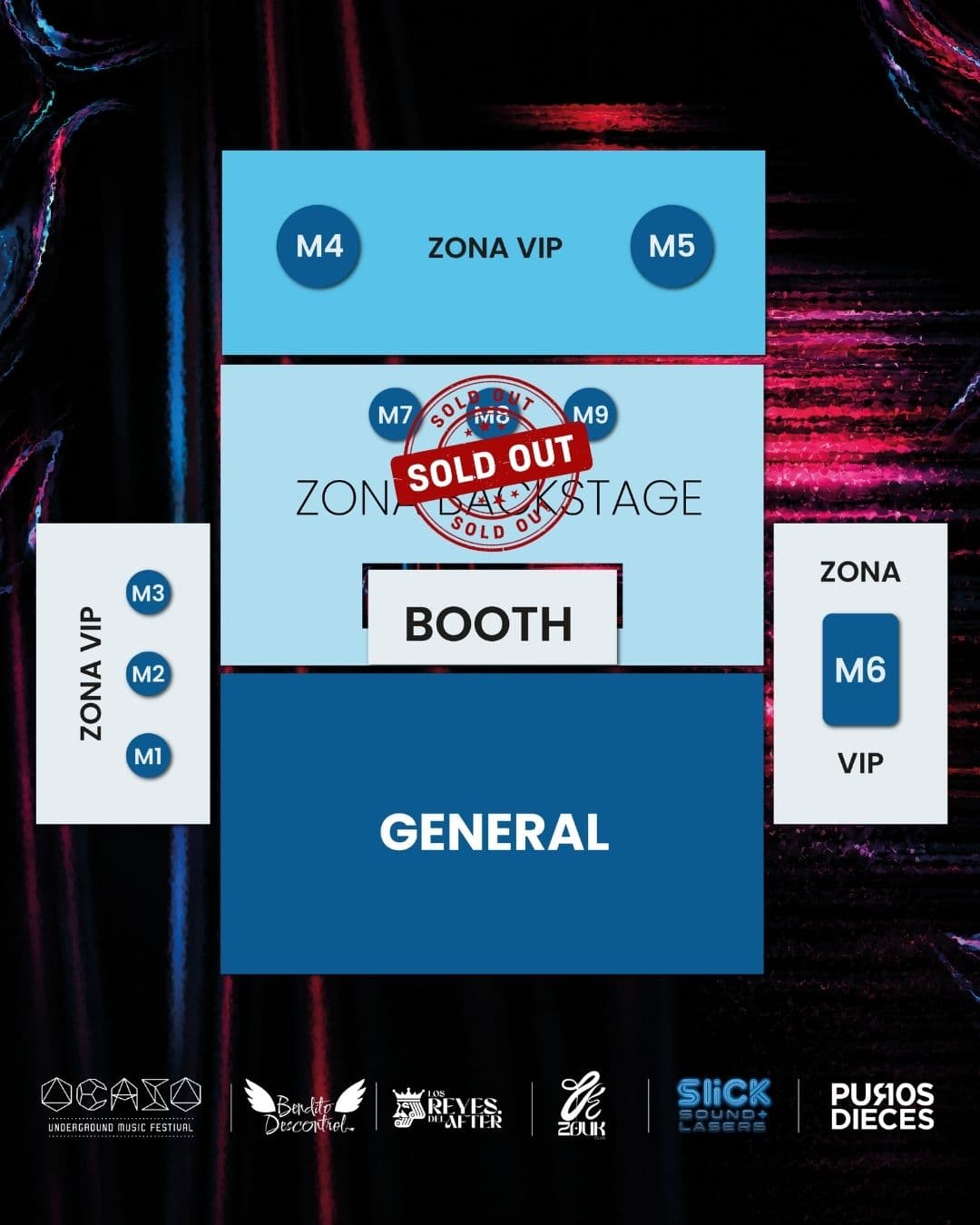Venue layout