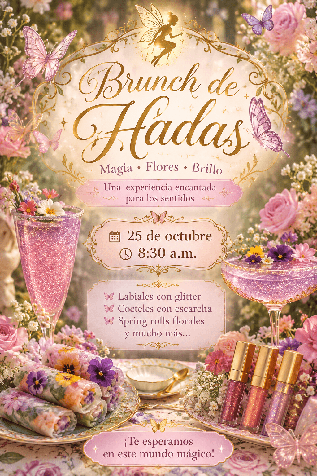 Flyer de Fairy glossy brunch